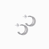 Clous d'oreilles trois rangs 20x15 mm