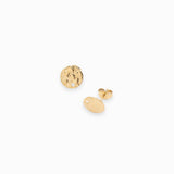 Clous d'oreilles ronds martelés 10mm