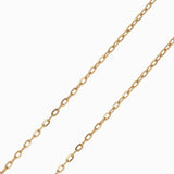 Collier Forçat 1.6x2mm - L50+5cm