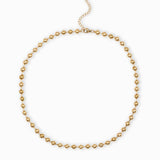 Collier billes 6mm - Longueur 48cm