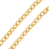 Collier dentelée 9x6.5mm