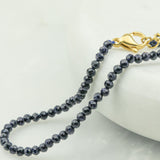 Collier ronde facettée 3.20mm - Blue Sand Stone