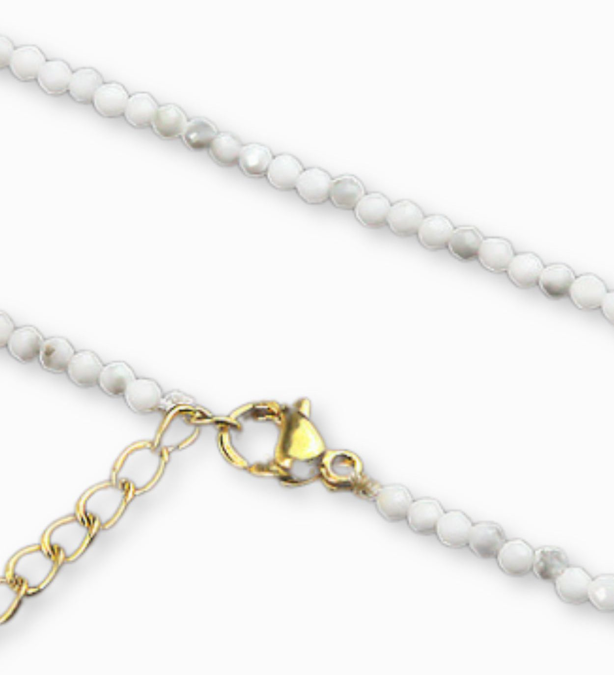 Collier en pierre fine 2mm