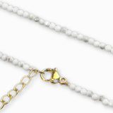 Collier en pierre fine 2mm