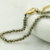 Collier en pierre fine 3mm