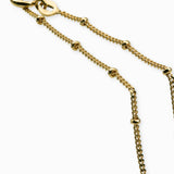 Collier gourmette/bille 1.20mm