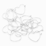 Créoles coeurs 18x20mm
