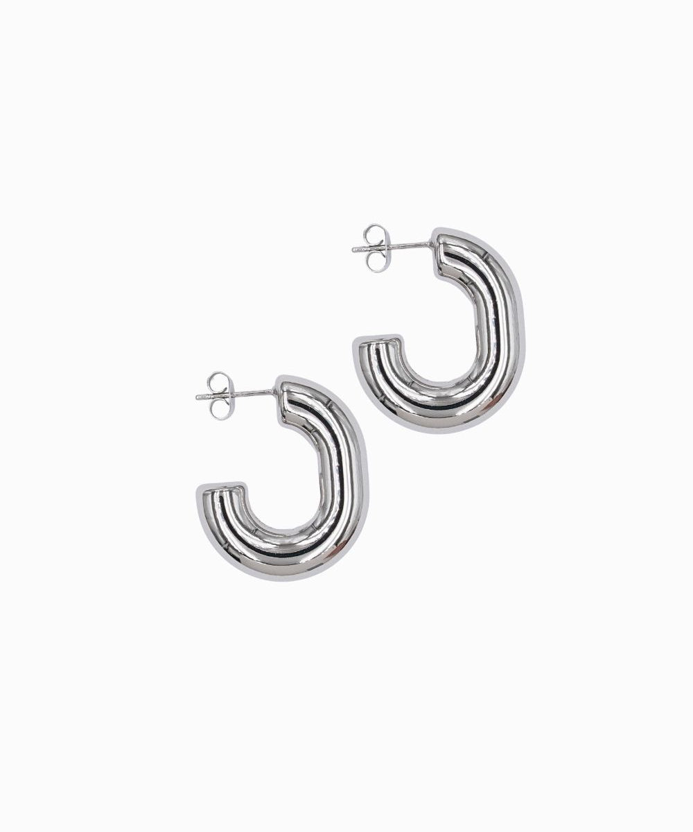 Créoles épaisses 28x24mm