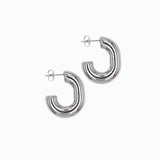 Créoles épaisses 28x24mm