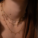 Chaîne forçat zirconium 1.40x1.80mm - Rose