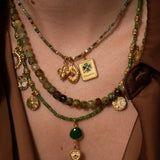 Perles fleur à 4 pétales 12mm