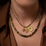 Perles fleur à 4 pétales 12mm