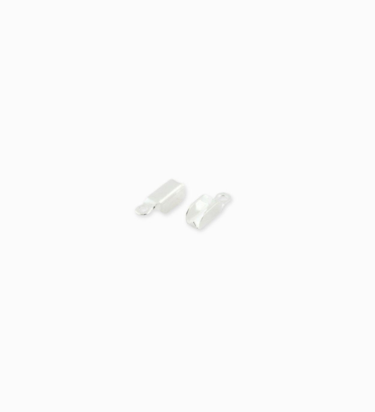 Embouts pinces lacets 10x3.50mm