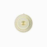 Estampe rosace laser cut 34mm