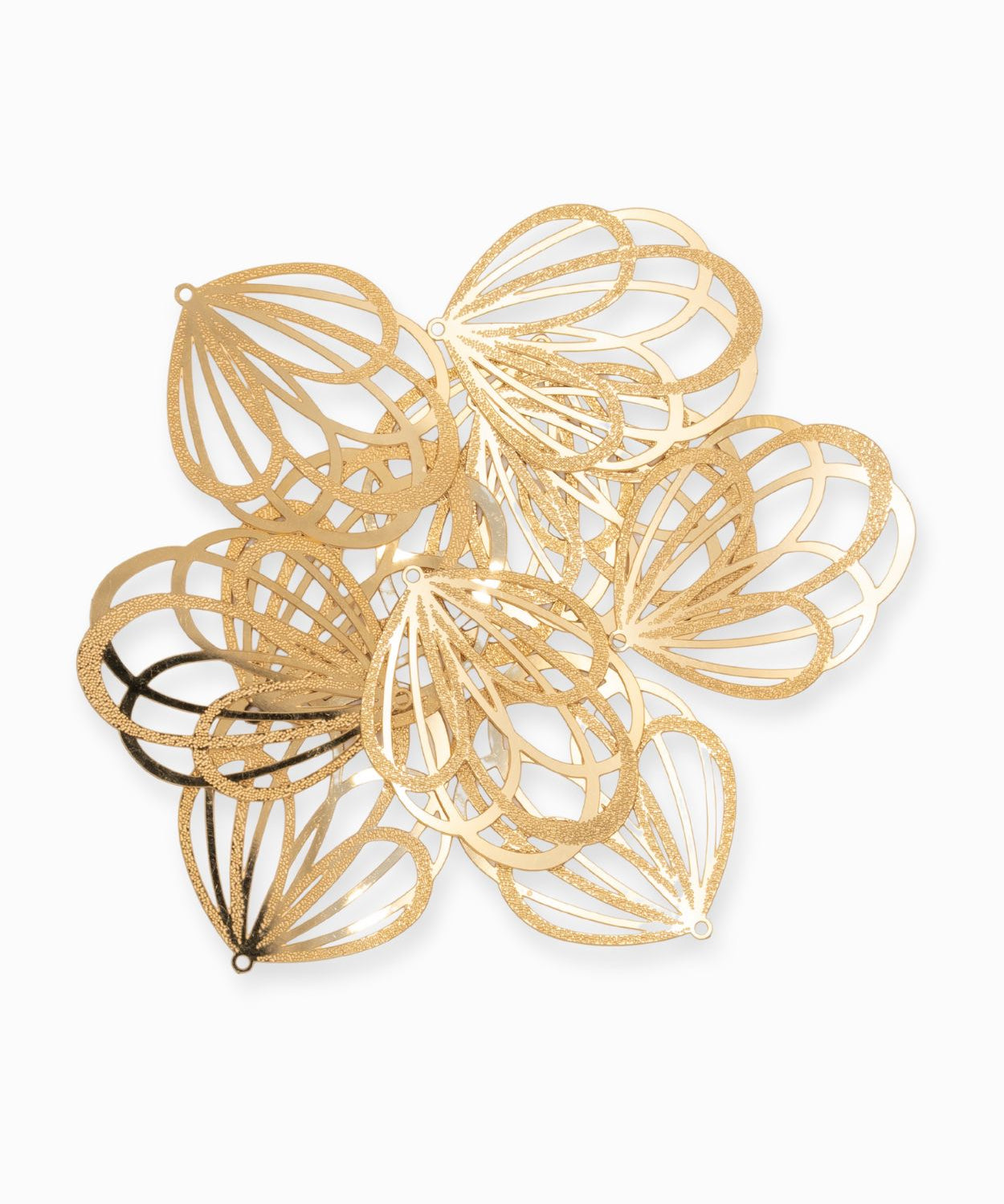 Estampe pétale laser cut 35x28mm