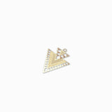 Estampes triangles laser cut 20x17mm