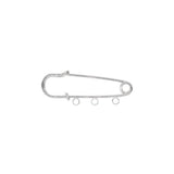 Broche + 3 anneaux 18x49mm