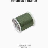 Fil Miyuki Beading Thread B 0.25mm vert