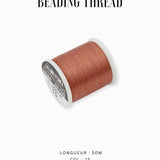 Fil Miyuki Beading Thread B 0.25mm Nutmeg