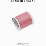 Fil Miyuki Beading Thread B 0.25mm Pink