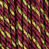 Fil polyester et coton torsadés 1mm - Bordeaux