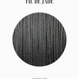 Fils de nylon tressé 0.50mm - Anthracite