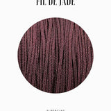 Fils de nylon tressé 0.50mm - Aubergine