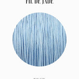 Fils de nylon tressé 0.50mm - Bleu ciel