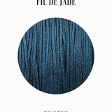 Fils de nylon tressé 0.50mm - Bleu turquin