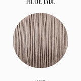 Fils de nylon tressé 0.50mm - Cendre