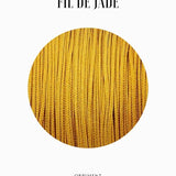 Fils de nylon tressé 0.50 mm - Orpiment