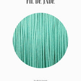 Fils de nylon tressé 0.50mm - Turquoise