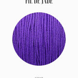 Fils de nylon tressé 0.50mm - Violet