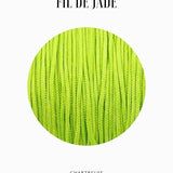 Fils de nylon tressé 0.80mm - Chartreuse