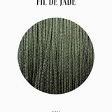 Fils de nylon tressé 0.80mm - Kaki