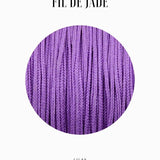 Fils de nylon tressé 0.80mm - Lilas