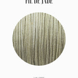 Fils de nylon tressé 0.80mm - Lin vert