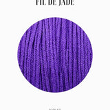 Fils de nylon tressé 0.80mm - Violet