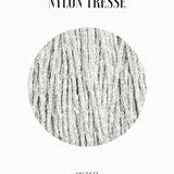 Fil tressé métallisé coréen 0.90 mm - Argenté