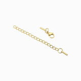 Fermoir chainette embout serpentine 0.70mm