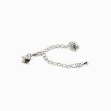Fermoir chaînette pince ruban 6mm