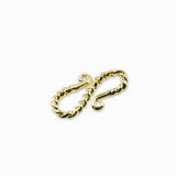 Fermoirs crochets S 19x11mm