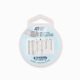 Fil cablé doré  49brins - 0.61mm