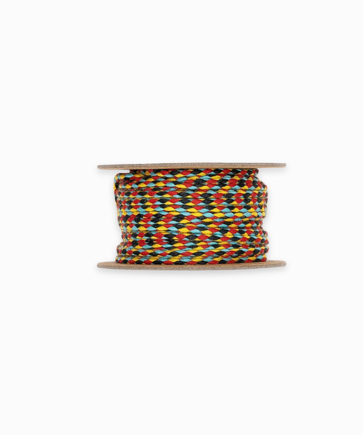 Fil de nylon et coton tressé 2mm - Arlequin