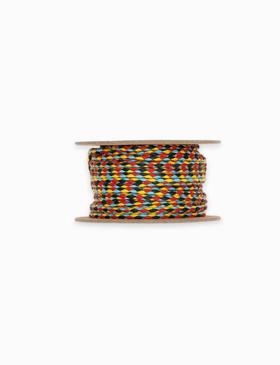 Fil de nylon et coton tressé 2mm - Arlequin