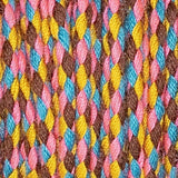 Fil de nylon et coton tressé 2mm - Pop rosé