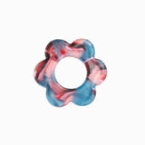 Pendentif fleurs en acétate 21mm