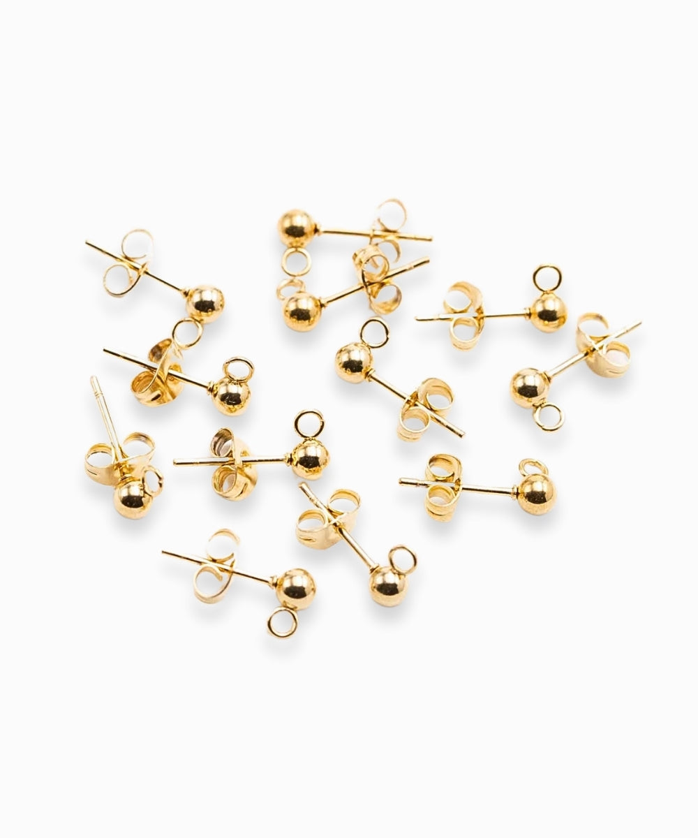 Clous d'oreilles 4mm