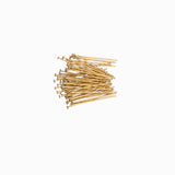 Tiges têtes plates 2cmx0.6mm