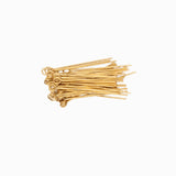 Tiges têtes rondes 3cmx0.6mm